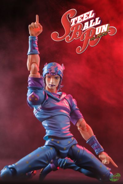 超像可动 JOJO的奇妙冒险 第七部 飙马野郎 乔尼・乔斯达 第二版