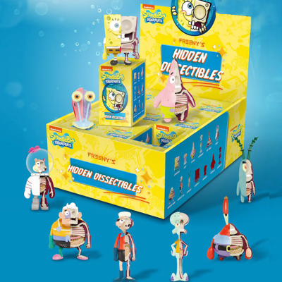 半解剖系列 海绵宝宝盲盒第一代