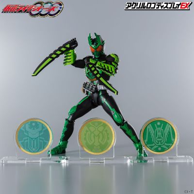 亚克力Logo摆件 EX 假面骑士欧兹 锹螳蝗联组/虫系联组 核心硬币