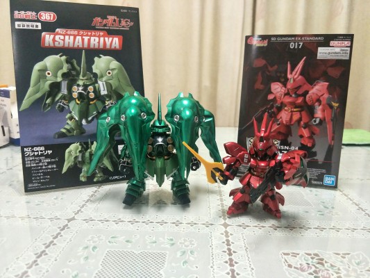 SD高达 EX-Standard 机动战士高达 逆袭的夏亚 MSN-04 沙扎比