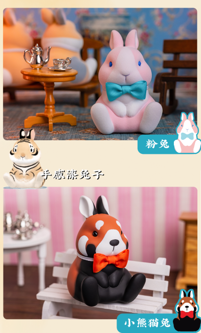 不二马大叔的速写本 兔子盲盒