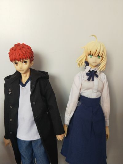 REAL ACTION HEROES #711 Fate/stay night [Unlimited Blade Works] SABER 私服 Ver.