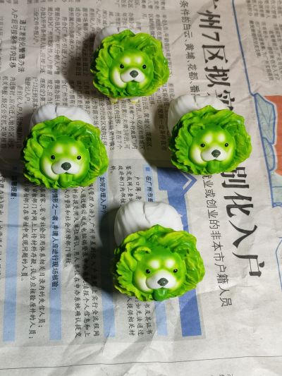 空灵阁×浪潮君物 KLG十浪潮003 大明熊猫 12.5cm 义武奋扬