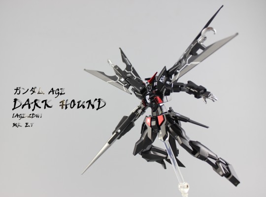 HGAGE#24 1/144 机动战士高达AGE AGE-2DH 高达AGE-2 黑暗猎犬型