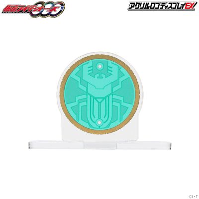 亚克力Logo摆件 EX 假面骑士欧兹 锹螳蝗联组/虫系联组 核心硬币