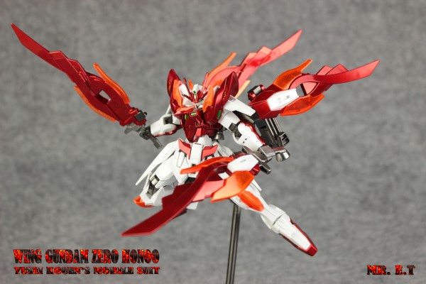 HGBF 1/144 高达创战者 焱 XXXG-00W0CV 飞翼零式高达炎