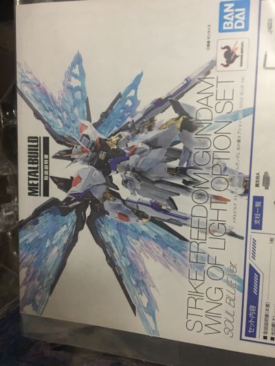 METAL BUILD 机动战士高达SEED DESTINY ZGMF-X20A 强袭自由高达 光之翼套装 SOUL BLUE Ver.
