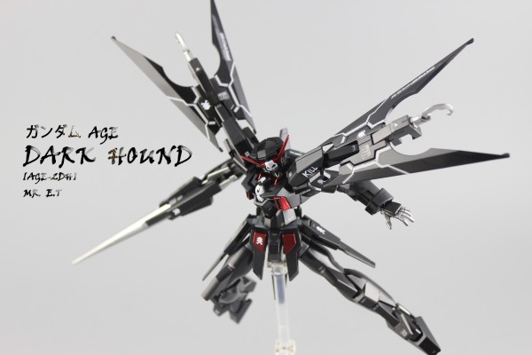 HGAGE#24 1/144 机动战士高达AGE AGE-2DH 高达AGE-2 黑暗猎犬型