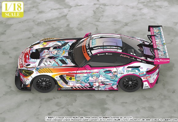 GOODSMILE 初音未来 AMG 2021 SUPER  GT参战100战纪念款 良笑线上限定版