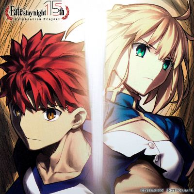 Fate/stay night 15周年纪念手办 -轨迹-