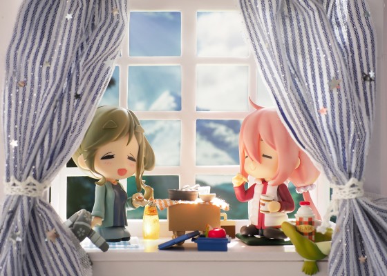 粘土人#1266 摇曳露营△ 大垣千明