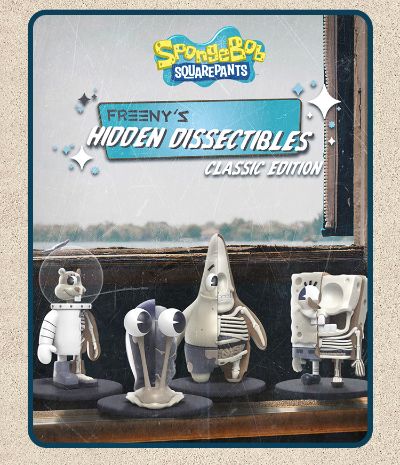 半解剖系列 海绵宝宝盲盒第二代