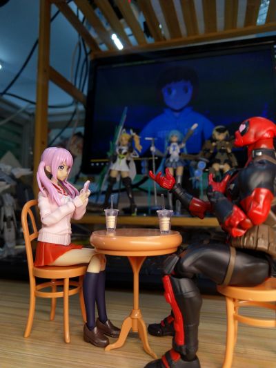 创彩少女庭园 结城圆 桃樱高中 冬装 梦幻草莓色