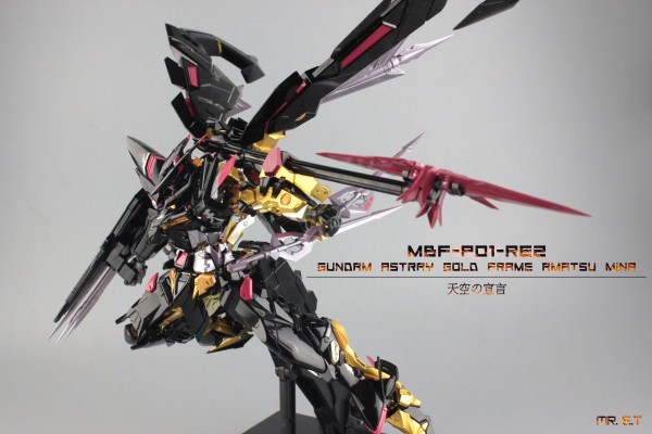 METAL BUILD 机动战士高达SEED Destiny Astray MBF-P01-Re2(AMATU) 异端高达金色机“天”蜜娜 -天空的宣言-