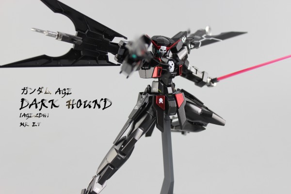 HGAGE#24 1/144 机动战士高达AGE AGE-2DH 高达AGE-2 黑暗猎犬型