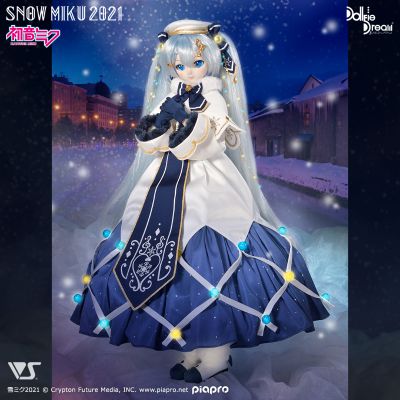 Dollfie Dream VOCALOID 初音未来 雪初音 Glowing Snow 服装套装