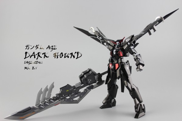 HGAGE#24 1/144 机动战士高达AGE AGE-2DH 高达AGE-2 黑暗猎犬型