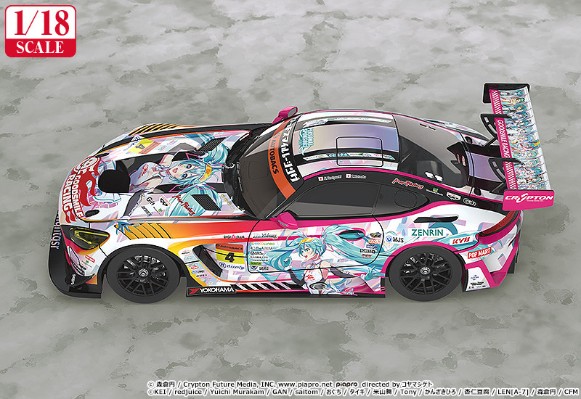 GOODSMILE 初音未来 AMG 2021 SUPER GT参战100战纪念款
