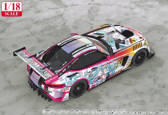 GOODSMILE 初音未来 AMG 2021 SUPER GT参战100战纪念款