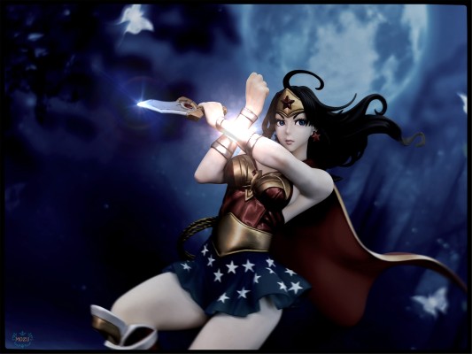 美少女雕像 蝙蝠侠 蝙蝠女