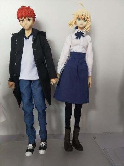 REAL ACTION HEROES #711 Fate/stay night [Unlimited Blade Works] SABER 私服 Ver.