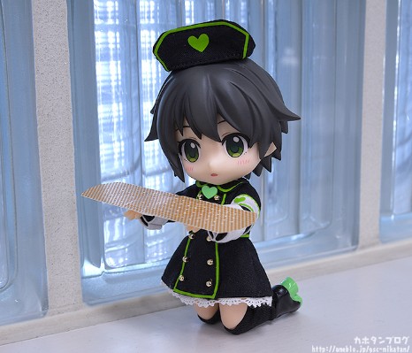 粘土娃: 服装套组 护士服 黑色