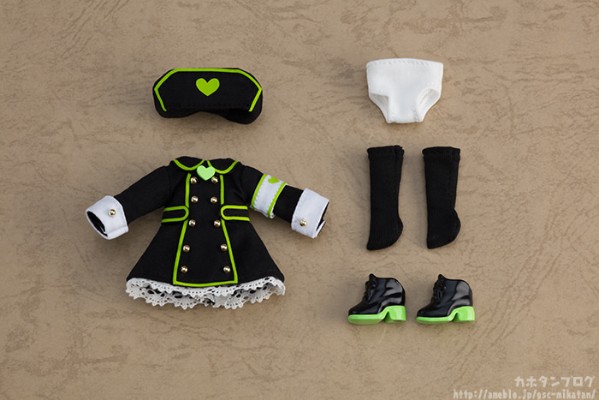 粘土娃: 服装套组 护士服 黑色