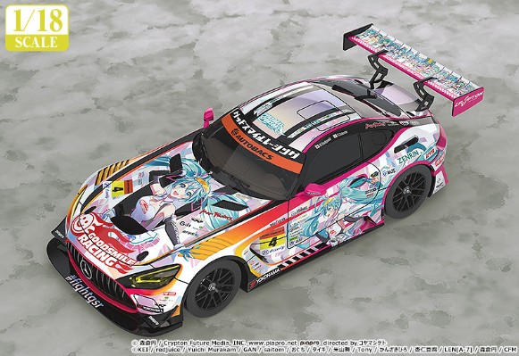 GOODSMILE 初音未来 AMG 2021 SUPER  GT参战100战纪念款 良笑线上限定版
