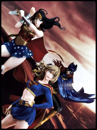 美少女雕像 蝙蝠侠 蝙蝠女