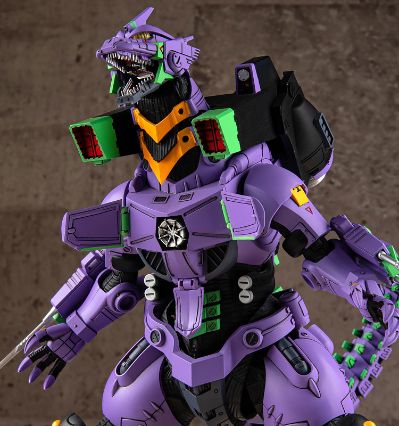 哥斯拉VS新世纪福音战士 3式机龙 EVA初号机配色Ver.