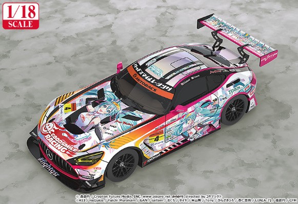 GOODSMILE 初音未来 AMG 2021 SUPER GT参战100战纪念款
