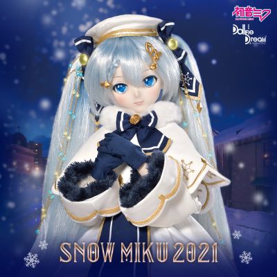 Dollfie Dream VOCALOID 初音未来 雪初音 Glowing Snow 服装套装