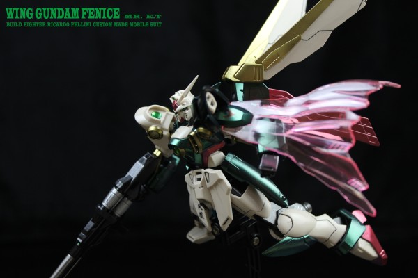 HGBC 1/144 高达创战者 XXXG-01WF 凤凰飞翼高达专用载具 流星机动艇/流星摩托车