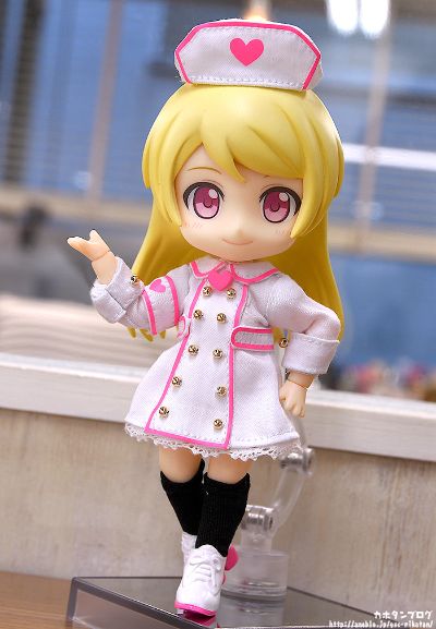 粘土娃: 服装套组 护士服 白色