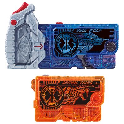 Zero-One Others：Kamen Rider Vulcan&Valkyrie DX Dire Wolf Zetusme RiseKey & Serval Tiger Zetusme RiseKey