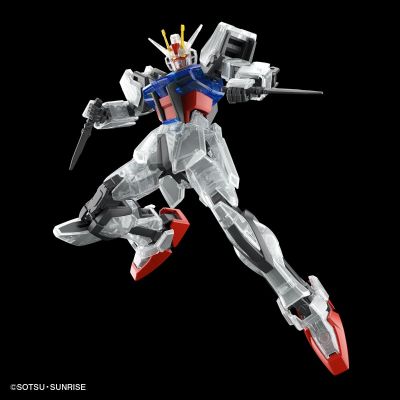一番赏 机动战士高达 高达模型2021 D奖 EG 机动战士高达SEED GAT-X105 强袭高达 固态透明