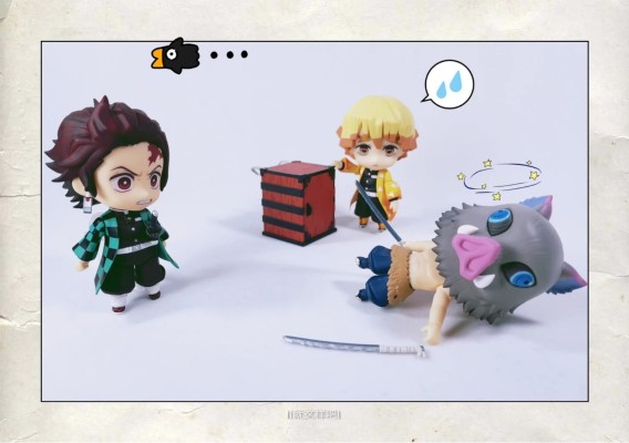 粘土人#1361 鬼灭之刃 嘴平伊之助