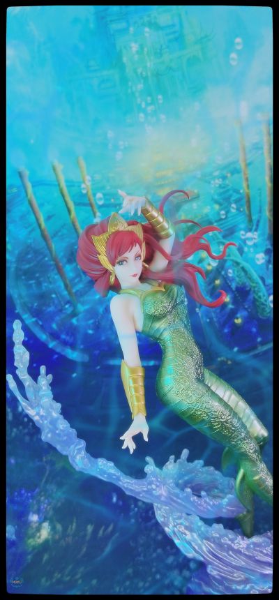美少女雕像 海王 湄拉