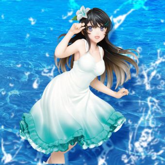 Coreful 青春猪头少年不会梦到兔女郎学姐 樱岛麻衣~夏日衣裙~（TAITO限定）