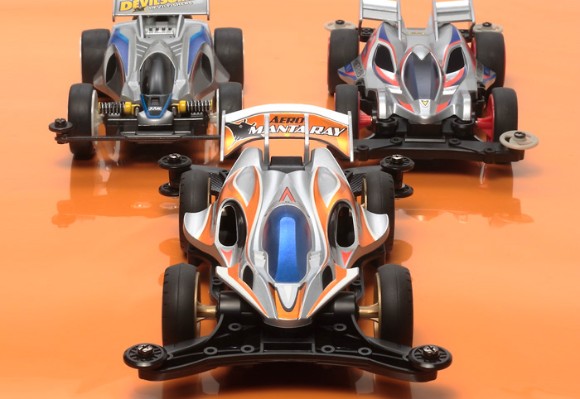 迷你四驱车系列 No.18703 1/32 魔鬼鱼AERO（AR底盘）