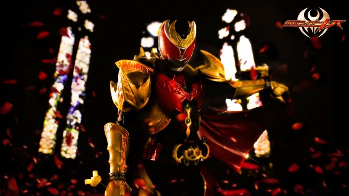 Dual Solid Heroes DXF手办Vol. 9   假面骑士：月骑 假面骑士月骑 魔皇形态