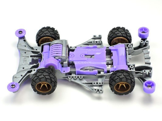 迷你四驱车系列 No.95524 1/32 野猪紫透版（FM-A底盘）