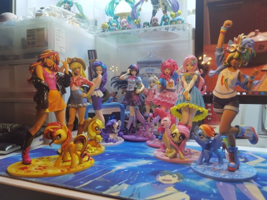 美少女雕像 小马宝莉美少女 余晖烁烁