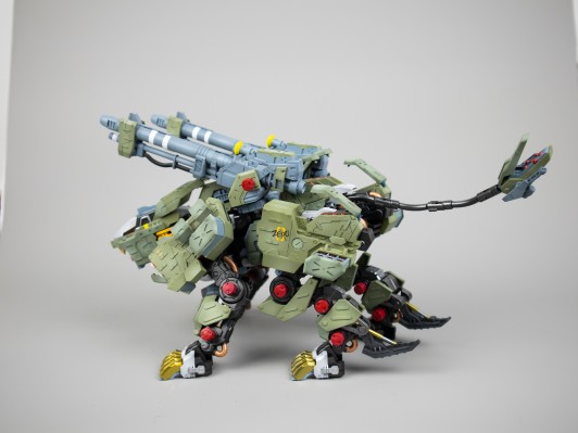 HMM系列 索斯机械兽 RZ-041 零式长牙狮装甲 标识增强版