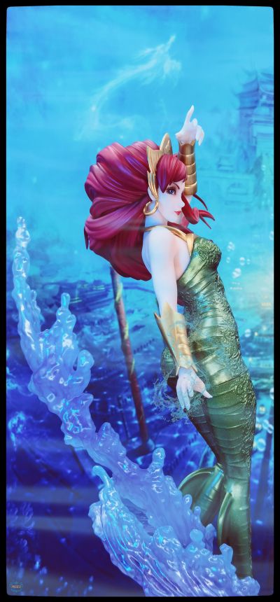 美少女雕像 海王 湄拉