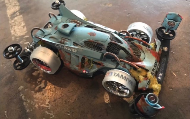 迷你四驱车系列 No.19408 1/32 四驱兄弟 蜘蛛王（S1底盘）