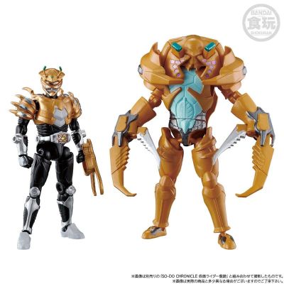 SO-DO CHRONICLE 假面骑士龙骑 枪炮巨牛&火山钳蟹 套装