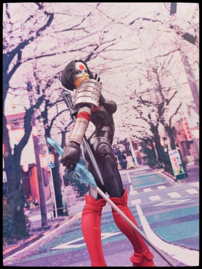 DC美少女雕像 DC宇宙 武士刀