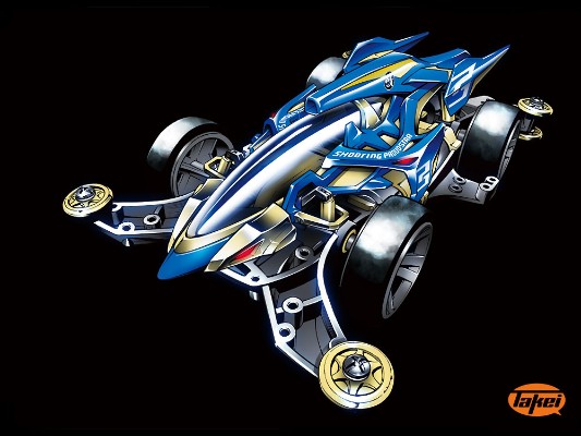 迷你四驱车 No.95573 1/32 新四驱小子 Dash03 新冲刺流星蓝透特别版（MA底盘）