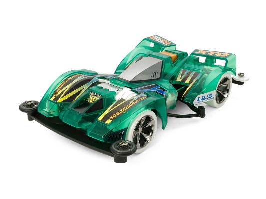 迷你四驱车系列 No.95475 1/32 四驱兄弟剧场版 咆哮机枪XTO菲律宾绿透特别版（SFM底盘）